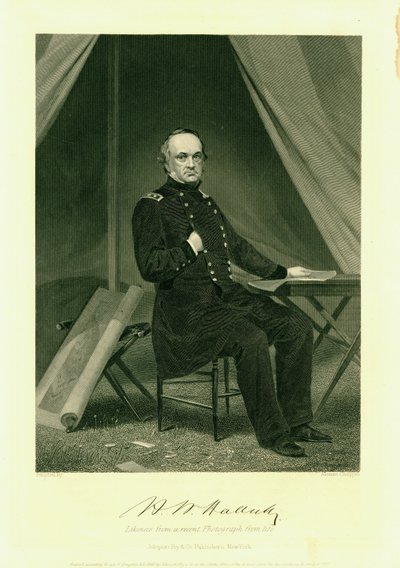 Gen. Henry W. Halleck by Alonzo Chappel